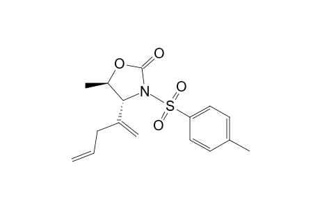 trans-N-p-Toluenesulfonyl-5-methyl-4-(1-allylvinyl)-2-oxazolidinone