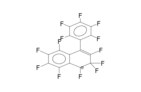 PERFLUORO-4-PHENYL-1-NAPHTHALENONIUM CATION