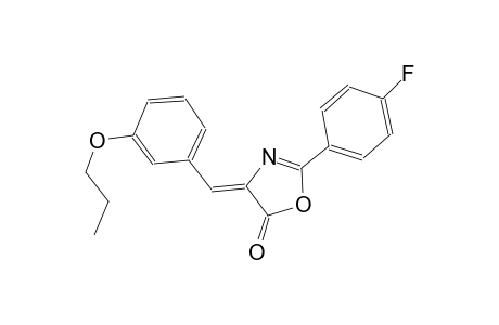 (4Z)-2-(4-fluorophenyl)-4-(3-propoxybenzylidene)-1,3-oxazol-5(4H)-one