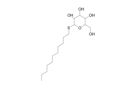 alpha,beta-D-GLUCOPYRANOSIDE, 1-THIOUNDECYL-
