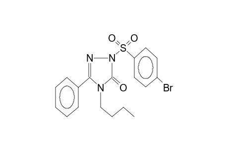 1-butyl-3-(4-bromophenylsulphonyl)-5-phenyl-1H-2,3-dihydro-1,3,4-triazol-2-one