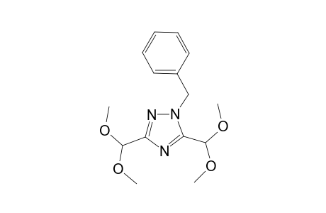 1-Benzyl-3,5-bis(dimethoxymethyl)-1H-1,2,4-triazole