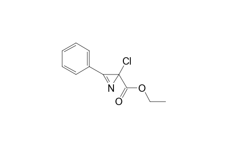 2-chloro-3-phenyl-azirine-2-carboxylic acid ethyl ester