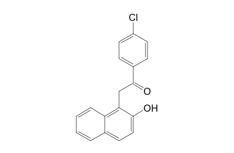 1-(4-Chlorophenyl)-2-(2-hydroxy-1-naphthalenyl)-1-ethanone