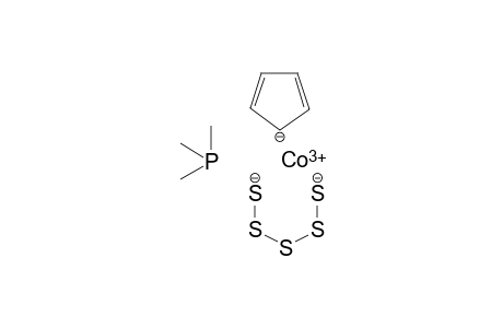 Cobalt(III) cyclopenta-2,4-dien-1-ide trimethylphosphane pentasulfide