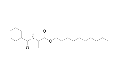 l-Alanine, N-(cyclohexylcarbonyl)-, decyl ester