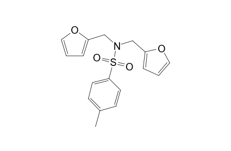 Benzenesulfonamide, N,N-bis(2-furanylmethyl)-4-methyl-