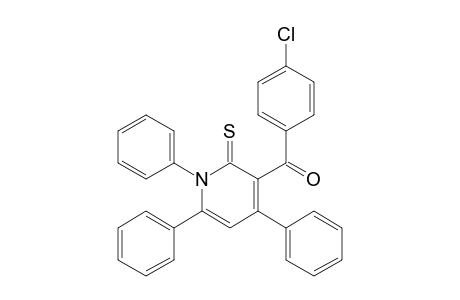 3-(4-Chlorobenzoyl)-1,4,6-triphenyl-2(1H)-pyridinethione
