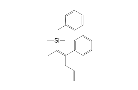 (Z)-Benzyldimethyl(1-methyl-2-phenyl-1,4-pentadienyl)silane