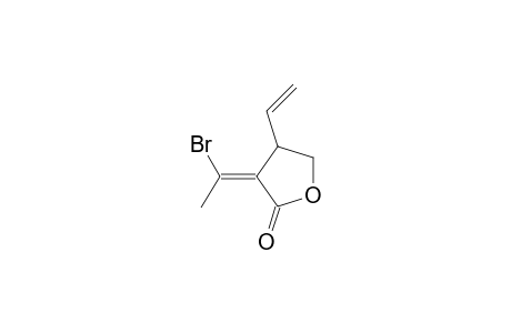 (3E)-3-(1-bromanylethylidene)-4-ethenyl-oxolan-2-one