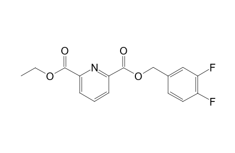 2,6-Pyridinedicarboxylic acid, 3,4-difluorobenzyl ethyl ester