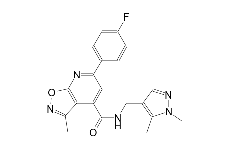 isoxazolo[5,4-b]pyridine-4-carboxamide, N-[(1,5-dimethyl-1H-pyrazol-4-yl)methyl]-6-(4-fluorophenyl)-3-methyl-