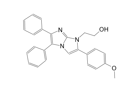 2-[2-(4-methoxyphenyl)-5,6-diphenyl-1H-imidazo[1,2-a]imidazol-1-yl]ethanol