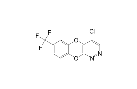 4-CHLORO-7-(TRIFLUOROMETHYL)-[1,4]-BENZODIOXINO-[2,3-C]-PYRIDAZINE