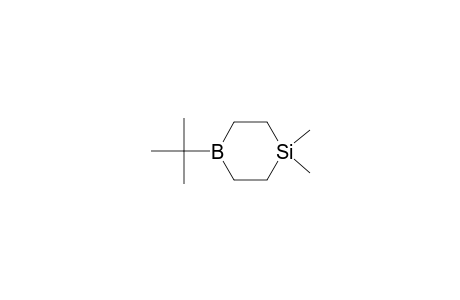 1-Sila-4-boracyclohexane, 4-(1,1-dimethylethyl)-1,1-dimethyl-