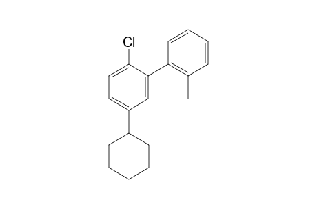 2-chloro-5-cyclohexyl-2'-methyl-1,1'-biphenyl
