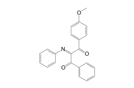 2-(4'-methoxyphenyl)-3-benzoyl-4-phenyl-1-oxa-4-azabutadiene