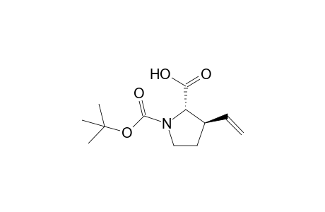 (2S,3R)-1-(tert-Butoxycarbonyl)-3-vinylpyrrolidine-2-carboxylic acid