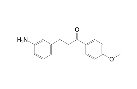 1-Propanone, 3-(3-aminophenyl)-1-(4-methoxyphenyl)-
