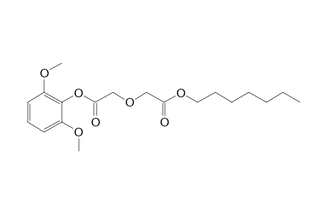 Diglycolic acid, 2,6-dimethoxyphenyl heptyl ester