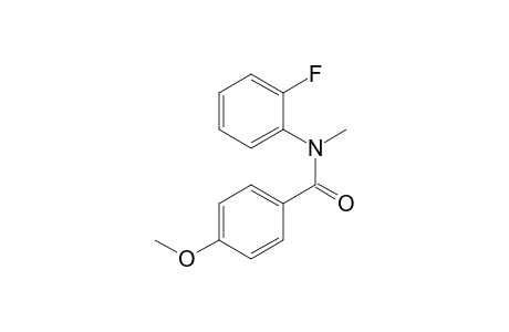 N-(2-Fluorophenyl)-4-methoxy-N-methylbenzamide