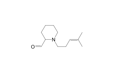 1-(4-Methylpent-3-enyl)-2-piperidinecarboxaldehyde