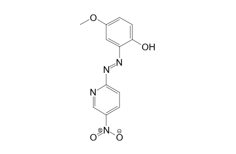 Phenol, 4-methoxy-2-[2-(5-nitro-2-pyridinyl)diazenyl]-