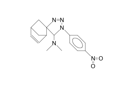 5'-Dimethylamino-1'-(4-nitro-phenyl)-4',5'-dihydro-spiro(bicyclo[2.2.1]hept-2-ene[5.4']-1',2',3'-triazole)