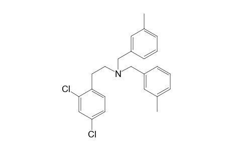 2-(2,4-Dichlorophenyl)-N,N-bis(3-methylbenzyl)ethan-1-amine