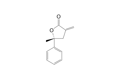 (R)-3-METHYLENE-5-METHYL-5-PHENYL-4,5-DIHYDRO-(3H)-FURAN-2-ONE