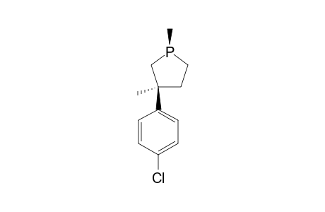 3-(PARA-CHLOROPHENYL)-1,3-DIMETHYL-PHOSPHOLANE