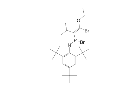 Z-1-ETHOXY-1-BROMO-3-METHYLBUTEN-2-YLPHOSPHONOUS_ACID_2,4,6-TRI-TERT.-BUTYLANILIDE_BROMIDE