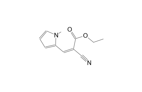 ethyl (2Z)-2-cyano-3-(1-methyl-1H-pyrrol-2-yl)-2-propenoate