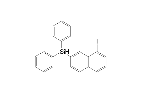 1-Iodo-7-(diphenylsilyl)naphthalene