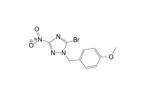 1H-1,2,4-triazole, 5-bromo-1-[(4-methoxyphenyl)methyl]-3-nitro-