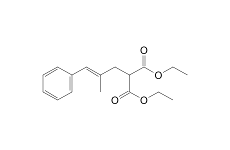 (E)-(2-Methyl-3-phenyl-2-propenyl)malonic acid diethylester