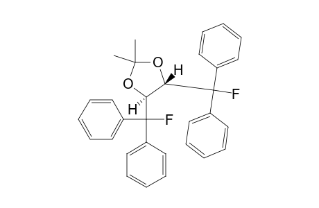 (4R,5R)-4,5-DI-[(FLUORO-DIPHENYL)-METHYL]-2,2-DIMETHYL-1,3-DIOXOLANE