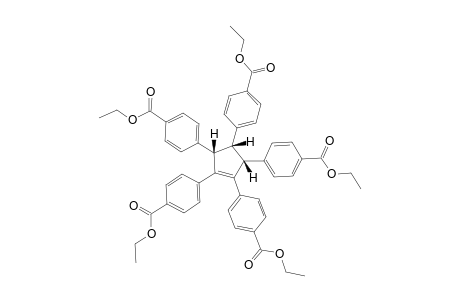 all-cis-1,2,3,4,5-Pentakis(4-ethoxycarbonylphenyl)cyclopentene