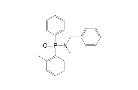 N-BENZYL-N-(METHYL)-(ORTHO-METHYLPHENYL)-PHENYLPHOSPHINAMIDE