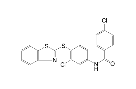 benzamide, N-[4-(2-benzothiazolylthio)-3-chlorophenyl]-4-chloro-