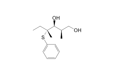 (2R,3S,4R)-2,4-dimethyl-4-phenylsulfanyl-hexane-1,3-diol