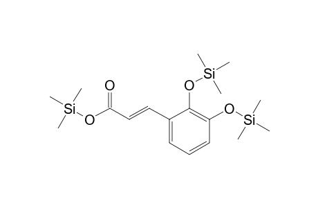 2-Propenoic acid, 3-[2,3-bis[(trimethylsilyl)oxy]phenyl]-, trimethylsilyl ester