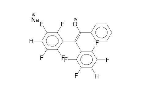 2,2-BIS(4-HYDROTETRAFLUOROPHENYL)ACETOPHENONE, SODIUM SALT