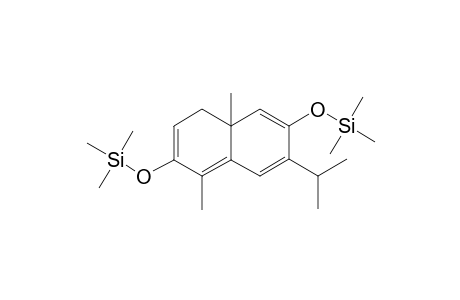Silane, [[4,4a-dihydro-1,4a-dimethyl-7-(1-methylethyl)-2,6-naphthalenediyl]bi s(oxy)]bis[trimethyl-, (.+-.)-