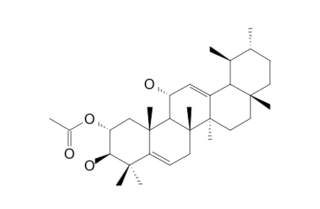 2-ALPHA-ACETOXY-URS-5,12-DIENE-3-BETA,11-ALPHA-DIOL