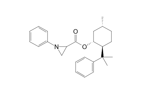 (1'R,2'S,5'R)-5'-Methyl-2'-(1-methyl-1-phenylethyl)cyclohexyl N-phenylaziridine-2-carboxylate