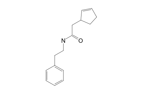 2-CYCLOPENT-2-ENYL-N-PHENETHYL-ACETAMIDE