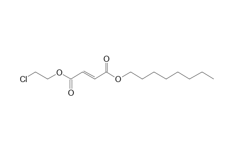 Fumaric acid, 2-chloroethyl octyl ester