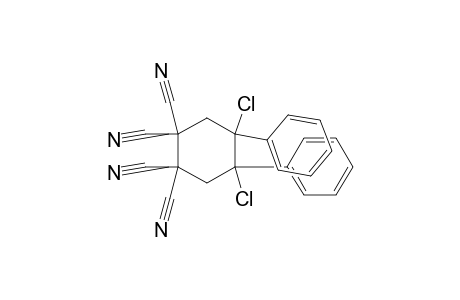 4,5-Dichloro-4,5-diphenyl-1,1,2,2-cyclohexantetracarbonitrile