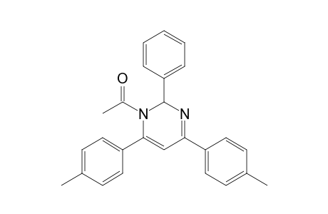1-Acetyl-2-phenyl-4,6-bis(4-tolyl)-1,2-dihydropyrimidine